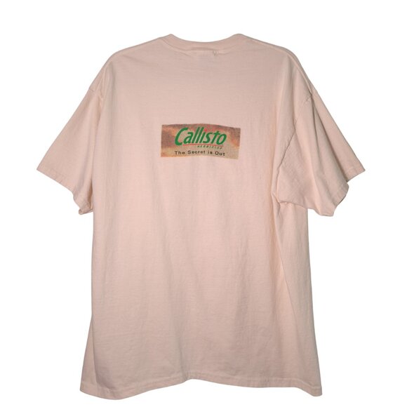 Callisto Herbicide USED Shirt (XL, Tan, Promo, Farming, Y2K, Mesotrione) - Picture 2 of 7